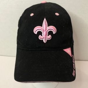 New Orleans Saints NFL embroidered Fleur-de-lis  Logo Adjustable Baseball Cap